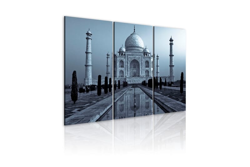 Tavla Taj Mahaj By Night India 60x40, Artgeist sp. z o. o.