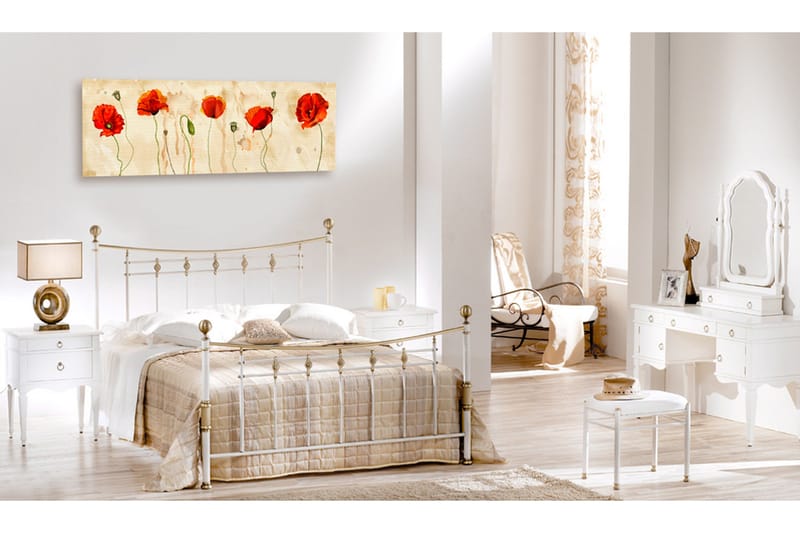 Tavla Tears Of Poppies 135x45 - Artgeist sp. z o. o. - Inredning & dekor - Tavlor & konst - Canvastavla