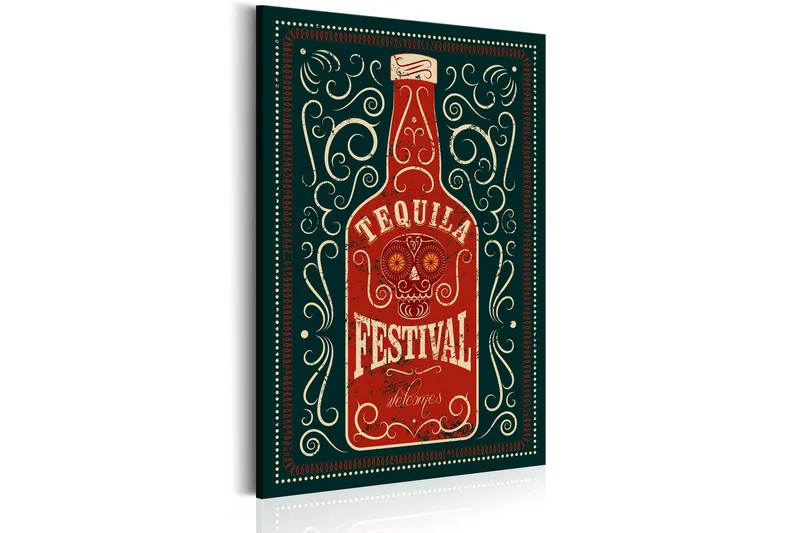 Tavla Tequila Festival 60x90 - Inredning & dekor - Tavlor & konst - Canvastavla