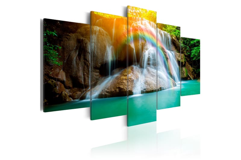TAVLA The Beautiful Land 100x50 - Artgeist sp. z o. o. - Inredning & dekor - Tavlor & konst - Canvastavla