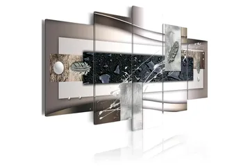 Tavla The Beauty Of Symmetry 200X100 Beige|Grå