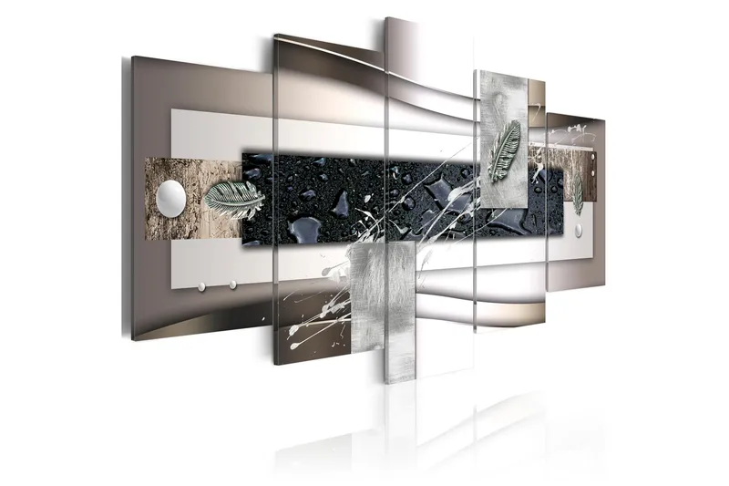 Tavla The Beauty Of Symmetry 200X100 Beige|Gr�å - Artgeist sp. z o. o. - Inredning & dekor - Tavlor & konst - Canvastavla