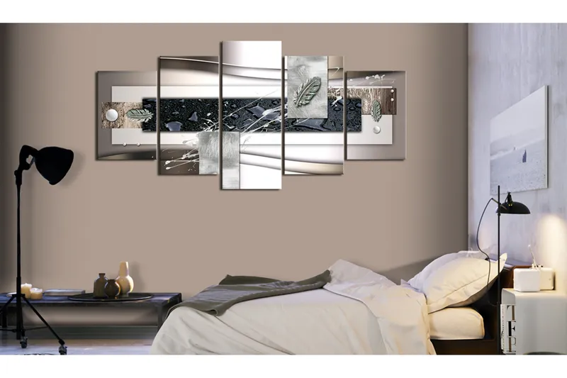 Tavla The Beauty Of Symmetry 200X100 Beige|Grå - Artgeist sp. z o. o. - Inredning & dekor - Tavlor & konst - Canvastavla