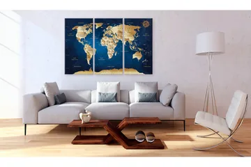 Tavla The Dark Blue Depths 120x80 - Artgeist sp. z o. o. - Inredning & dekor - Tavlor & konst - Canvastavla