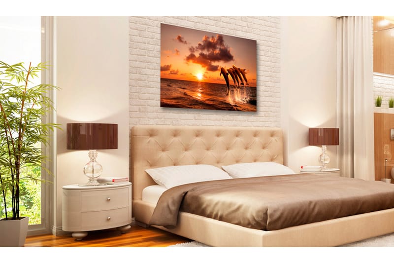 TAVLA The Dolphin's Dance 120x80, Artgeist sp. z o. o.