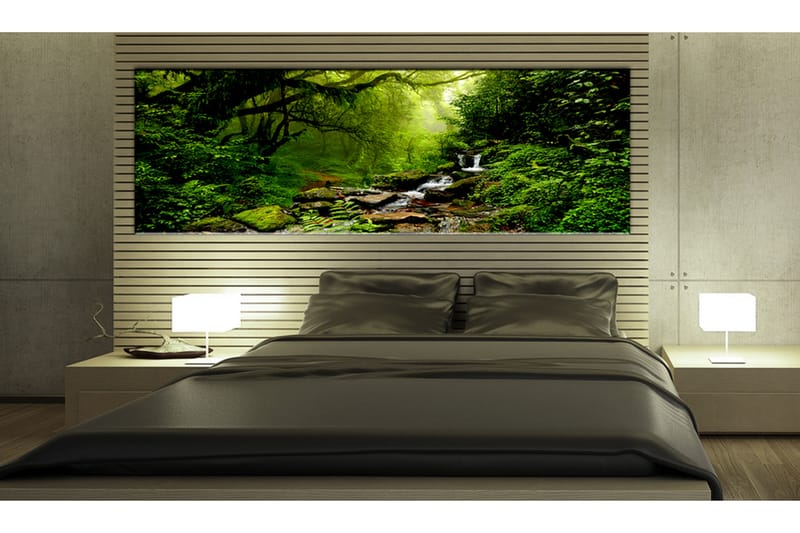 Tavla The Fairytale Forest 150X50 Grön Landskap - Artgeist sp. z o. o. - Inredning & dekor - Tavlor & konst - Canvastavla