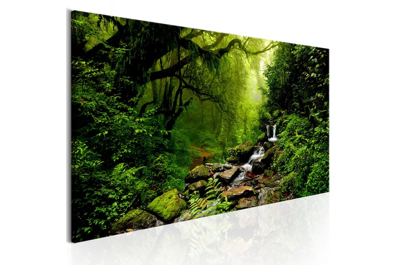 Tavla The Fairytale Forest 150X50 Grön Landskap - Artgeist sp. z o. o. - Inredning & dekor - Tavlor & konst - Canvastavla