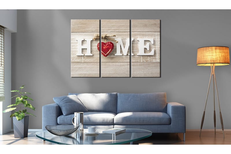 Tavla The Heart Of The Home 120x80 - Artgeist sp. z o. o. - Inredning & dekor - Tavlor & konst - Canvastavla