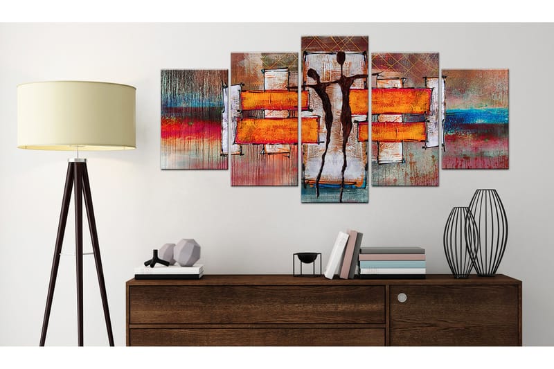 Tavla The Land Of Dance 200x100 - Artgeist sp. z o. o. - Inredning & dekor - Tavlor & konst - Canvastavla