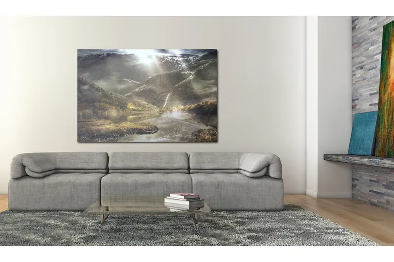 TAVLA The Land Of Mists 90x60 - Artgeist sp. z o. o. - Inredning & dekor - Tavlor & konst - Canvastavla