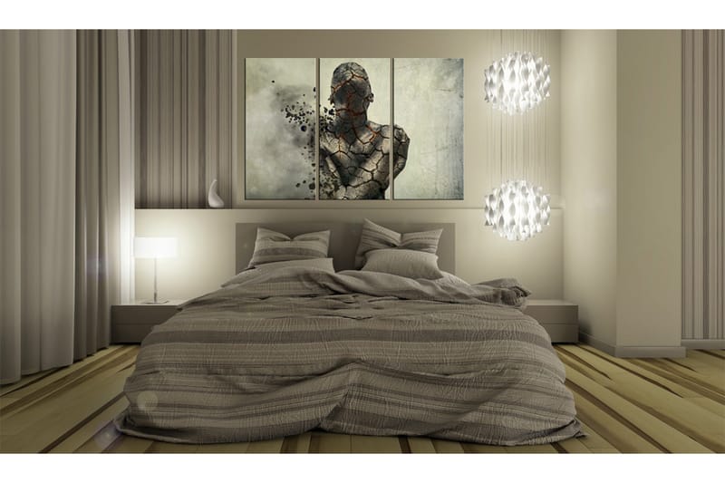 Tavla The man of stone triptych 90x60 - Artgeist sp. z o. o. - Inredning & dekor - Tavlor & konst - Canvastavla