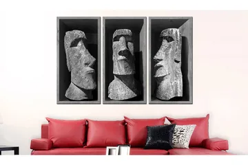 Tavla The Mystery Of Easter Island 90x60 - Artgeist sp. z o. o. - Inredning & dekor - Tavlor & konst - Canvastavla