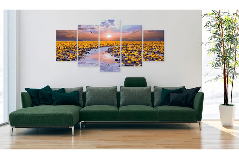 TAVLA The River Of Light 200x100 - Artgeist sp. z o. o. - Inredning & dekor - Tavlor & konst - Canvastavla