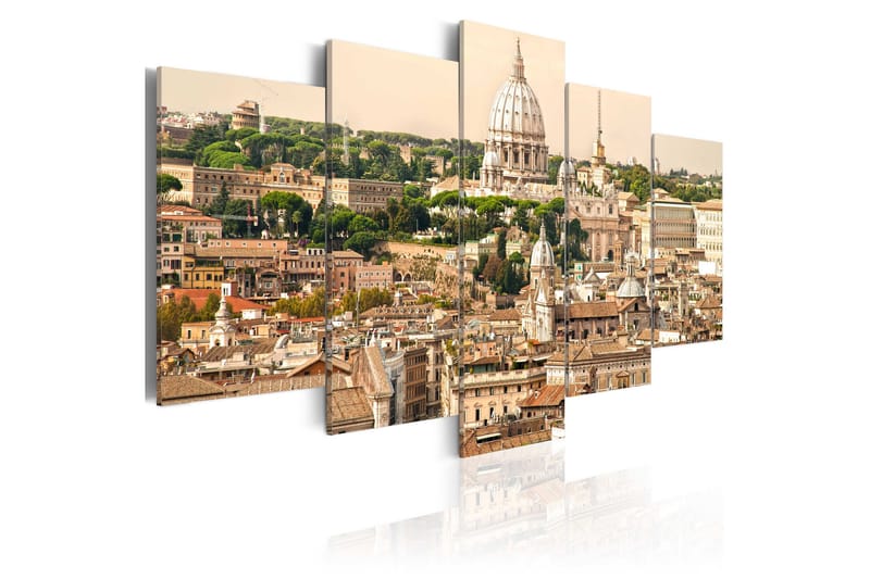 Tavla The Roofs Of The Eternal City 100x50, Artgeist sp. z o. o.