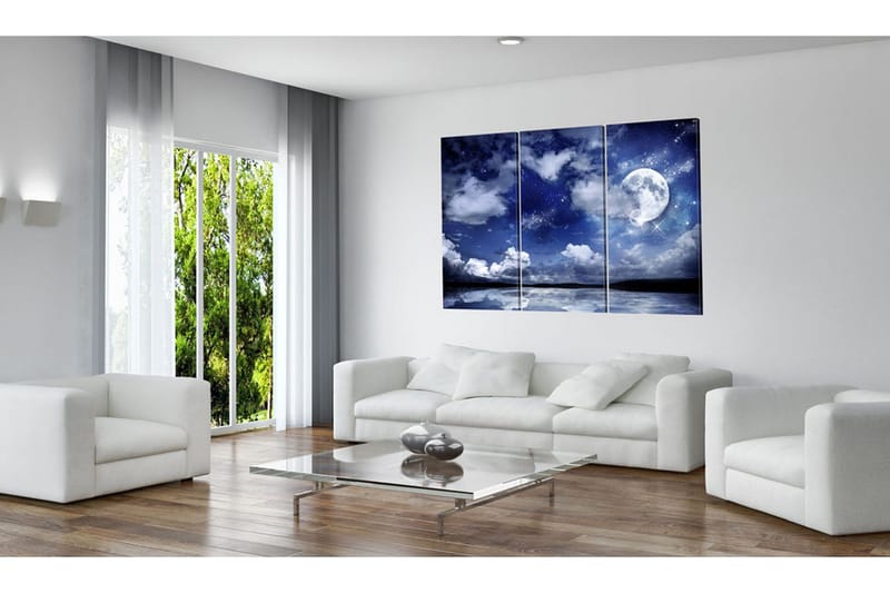 Tavla The Sea At Night 120x80 - Artgeist sp. z o. o. - Inredning & dekor - Tavlor & konst - Canvastavla
