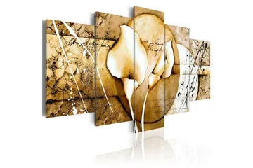 Tavla The Secret Of Calla Lily Beige 200x100