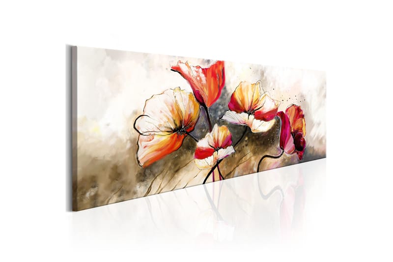 Tavla The Secret Of Gentleness 120X40 Flerfärgad|Orange - Artgeist sp. z o. o. - Inredning & dekor - Tavlor & konst - Canvastavla