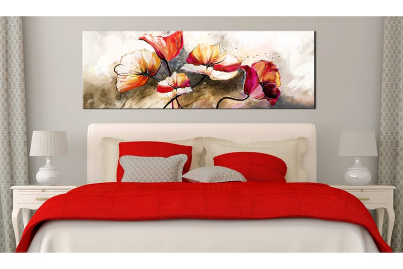 Tavla The Secret Of Gentleness 120X40 Flerfärgad|Orange - Artgeist sp. z o. o. - Inredning & dekor - Tavlor & konst - Canvastavla