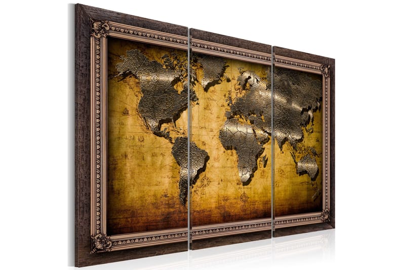 Tavla The World In A Frame 120x80, Artgeist sp. z o. o.