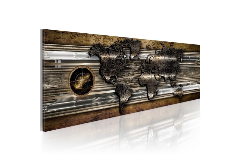 Tavla The World Of Metal 120x40 cm