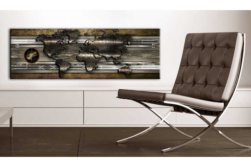 Tavla The World Of Metal 135x45 cm - Inredning & dekor - Tavlor & konst - Canvastavla