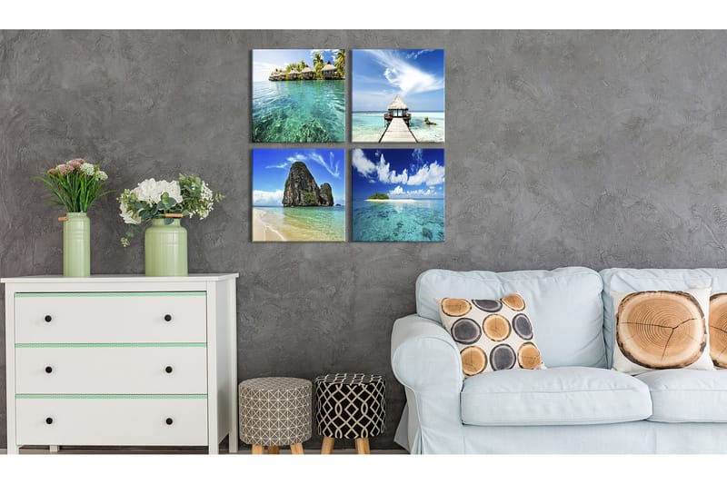 Tavla The Places Of Dreams 60x60 - Artgeist sp. z o. o. - Inredning & dekor - Tavlor & konst - Canvastavla