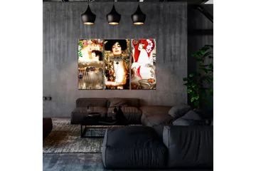 Tavla Three Women 3 Parts 120x80 - Artgeist sp. z o. o. - Inredning & dekor - Tavlor & konst - Canvastavla