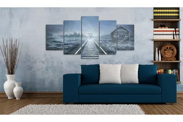 Tavla Tle Sista Stationen 200x100 - Artgeist sp. z o. o. - Inredning & dekor - Tavlor & konst - Canvastavla