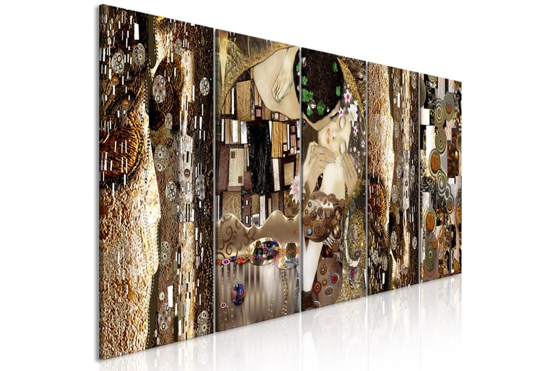 Tavla Together Forever 5 Parts Narrow 225X90 - Artgeist sp. z o. o. - Inredning & dekor - Tavlor & konst - Canvastavla