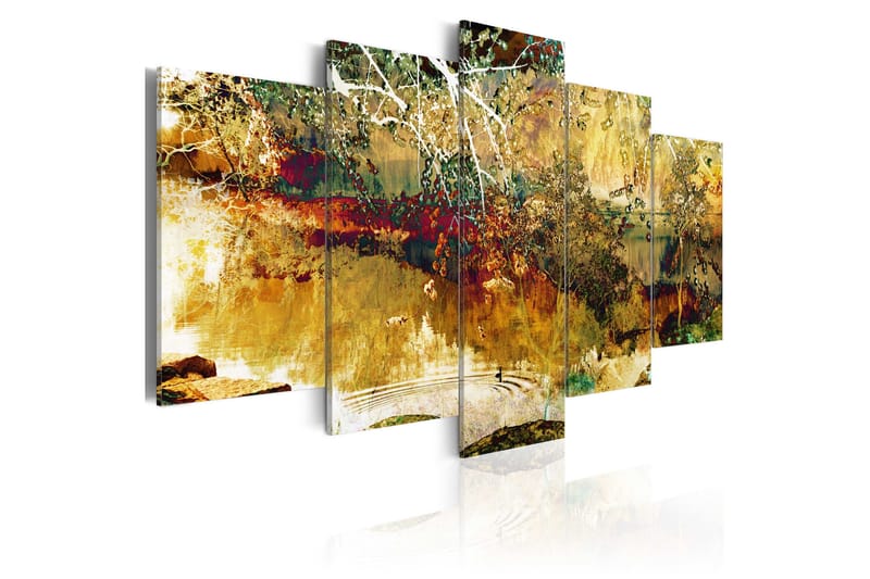 Tavla Trädgård Abstrakt 200x100, Artgeist sp. z o. o.