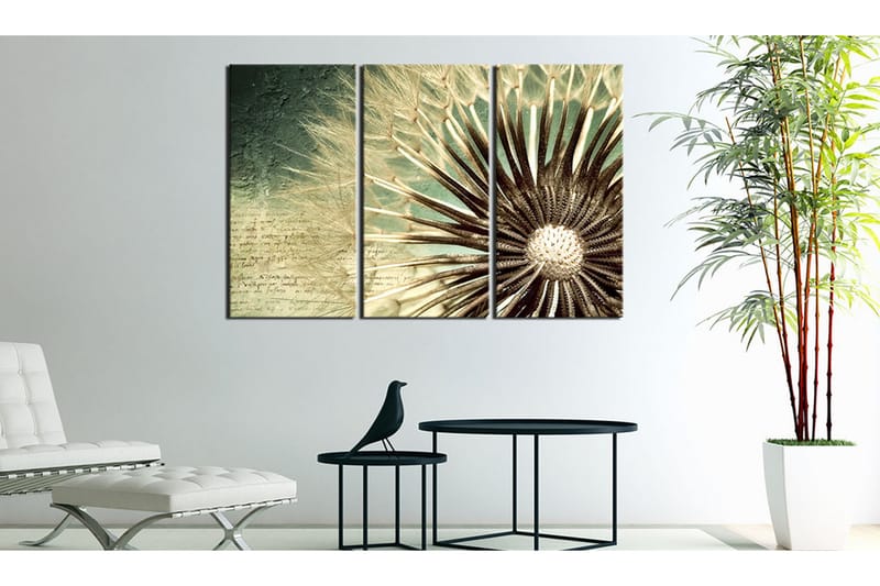 Tavla Transitory Beauty 90X60 Grön|Beige - Artgeist sp. z o. o. - Inredning & dekor - Tavlor & konst - Canvastavla