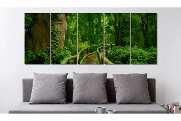 Tavla Travel The Unknown 200x80 - Artgeist sp. z o. o. - Inredning & dekor - Tavlor & konst - Canvastavla