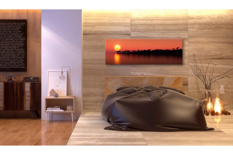 Tavla Tree Island 120x40 - Artgeist sp. z o. o. - Inredning & dekor - Tavlor & konst - Canvastavla