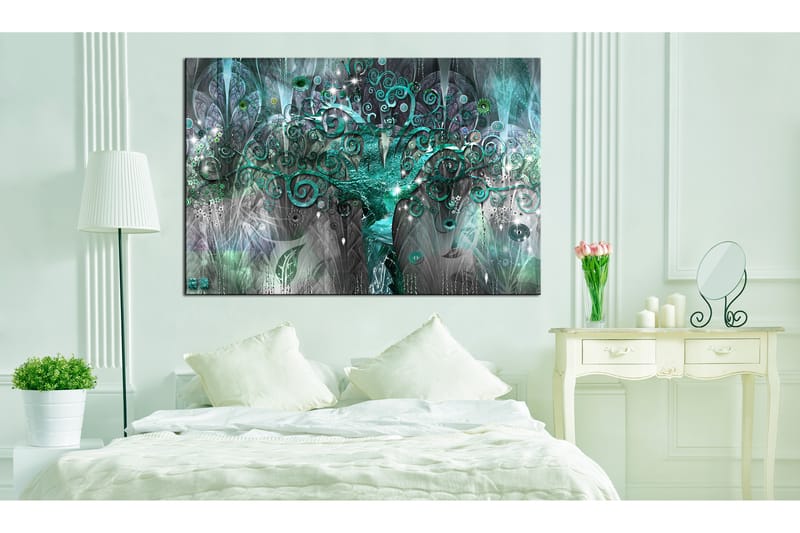 Tavla Tree Of The Future 120X80 Grön|Flerfärgad - Artgeist sp. z o. o. - Inredning & dekor - Tavlor & konst - Canvastavla