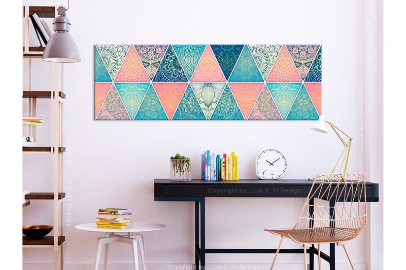 Tavla Trianglar - Artgeist sp. z o. o. - Inredning & dekor - Tavlor & konst - Canvastavla