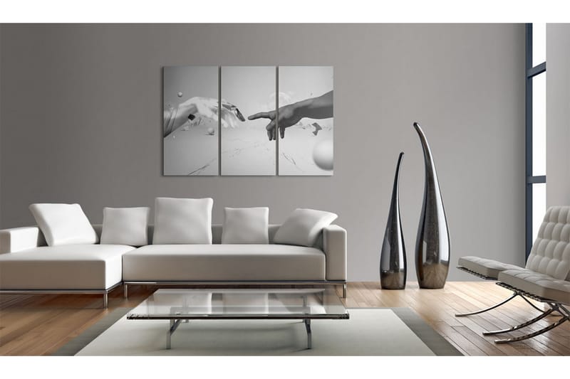 Tavla Tryck Svart Och Vitt 120X80 Vit - Artgeist sp. z o. o. - Inredning & dekor - Tavlor & konst - Canvastavla