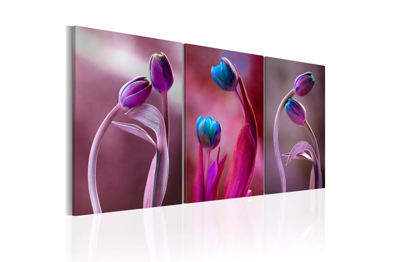 Tavla Tulips In Love 120x60, Artgeist sp. z o. o.