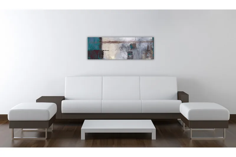 Tavla Turkos Accenter 135x45 cm - Inredning & dekor - Tavlor & konst - Canvastavla