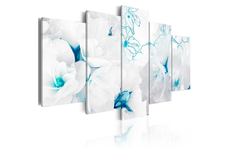 Tavla Turquoise Threads 200x100, Artgeist sp. z o. o.