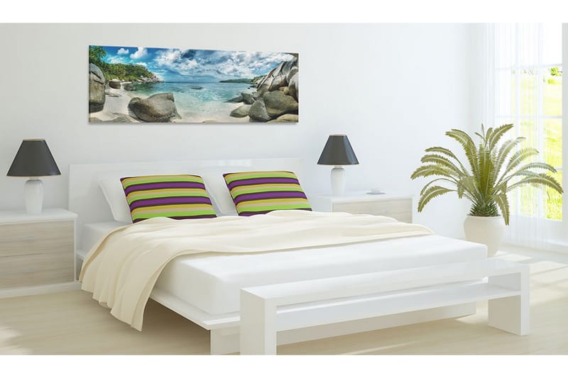Tavla Turquoise Paradise 135x45 - Artgeist sp. z o. o. - Inredning & dekor - Tavlor & konst - Canvastavla