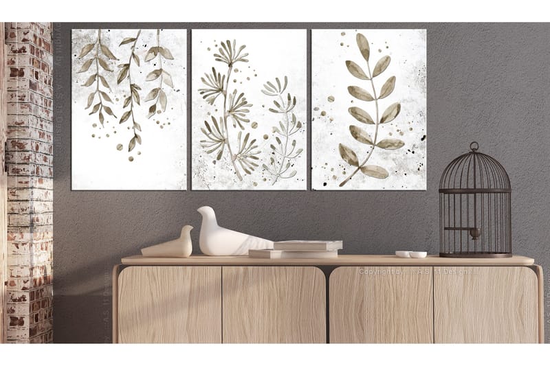 Tavla Twigs (3 Parts) 120x60, Artgeist sp. z o. o.
