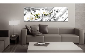 Tavla Twisted Orchids 135x45 - Artgeist sp. z o. o. - Inredning & dekor - Tavlor & konst - Canvastavla