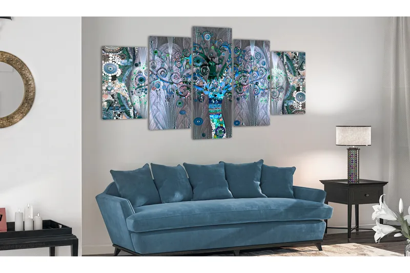 Tavla Twisted Tree 200x100 - Artgeist sp. z o. o. - Inredning & dekor - Tavlor & konst - Canvastavla