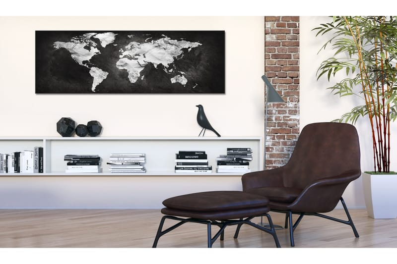 Tavla Two-Coloured World 120x40 - Artgeist sp. z o. o. - Inredning & dekor - Tavlor & konst - Canvastavla