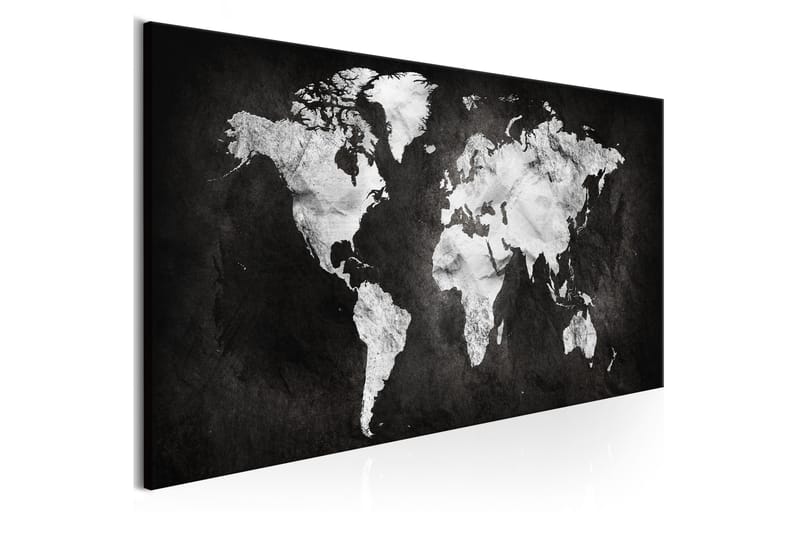 Tavla Two-Coloured World 135X45 Vit|Svart - Artgeist sp. z o. o. - Inredning & dekor - Tavlor & konst - Canvastavla