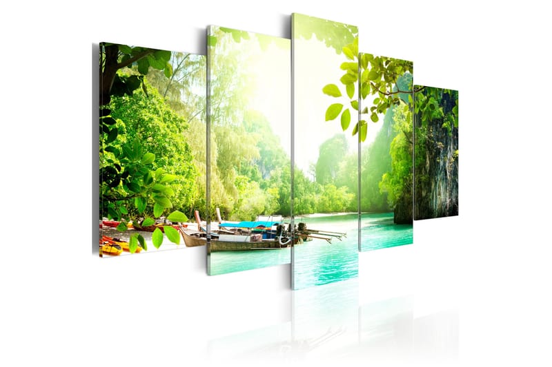 Tavla Under The Cover Of Trees 200x100, Artgeist sp. z o. o.