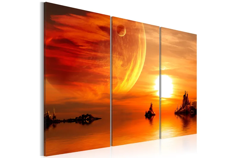 Tavla Utopic Twilight 120x80, Artgeist sp. z o. o.