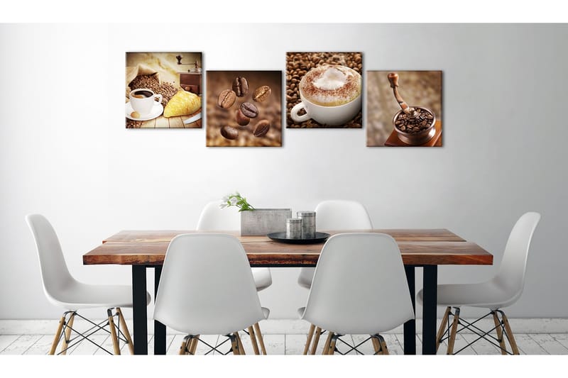 Tavla Vakna! 40X40 Flerfärgad|Brun - Artgeist sp. z o. o. - Inredning & dekor - Tavlor & konst - Canvastavla