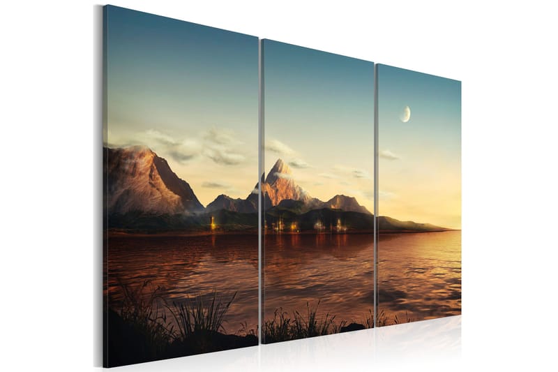 Tavla Varm kväll i fjällen 90x60, Artgeist sp. z o. o.