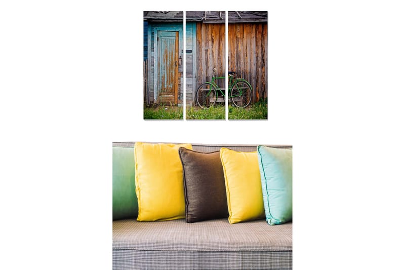 Tavla Vehicle 3-pack Flerfärgad, 20x50 cm